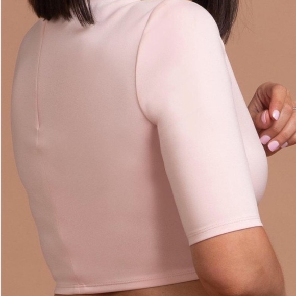 By Egreis Pink Crop Top - Picture 3 of 4